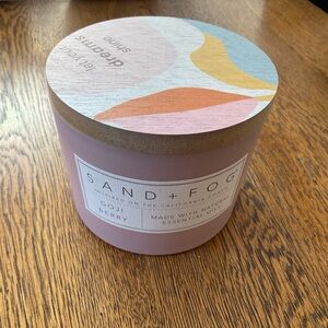 Sand + Fog Goji Berry 12 oz Double Wick Candle